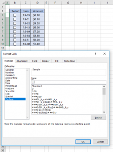 Sum cells with check boxes