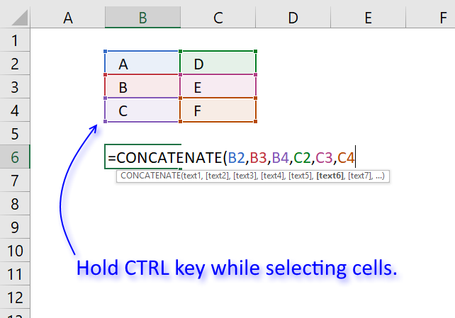 Concatenate Cell Values