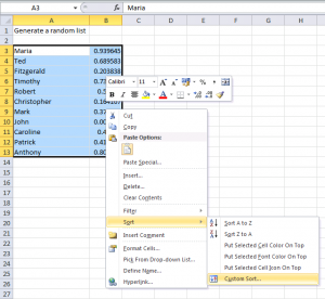 How to generate random numbers and text