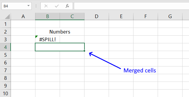 How To Enter Array Formulas In Merged Cells