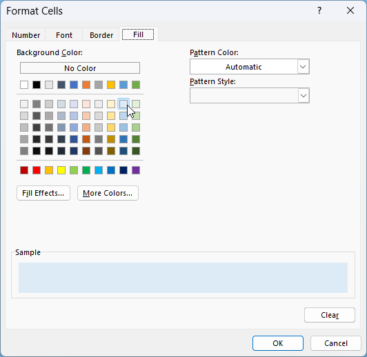 How to use the EVEN function ex2 fill cell color